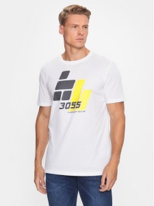 Boss T-Shirt 50495700 Biały Regular Fit