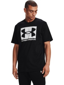 T-shirt męski Under Armour UA Abc Camo Boxed Logo Ss - czarny