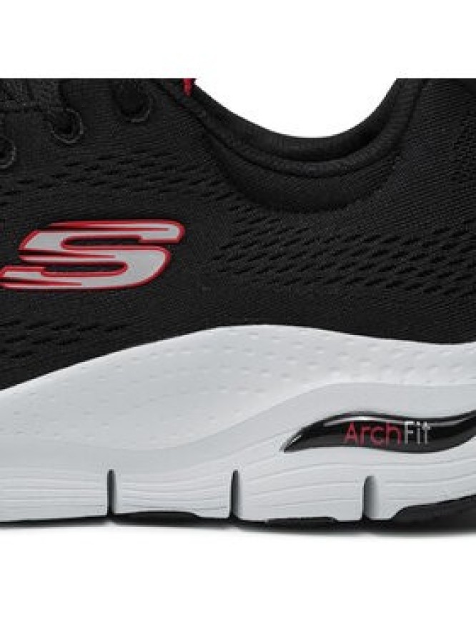 Skechers Sneakersy Arch Fit 232040/BKRD Czarny