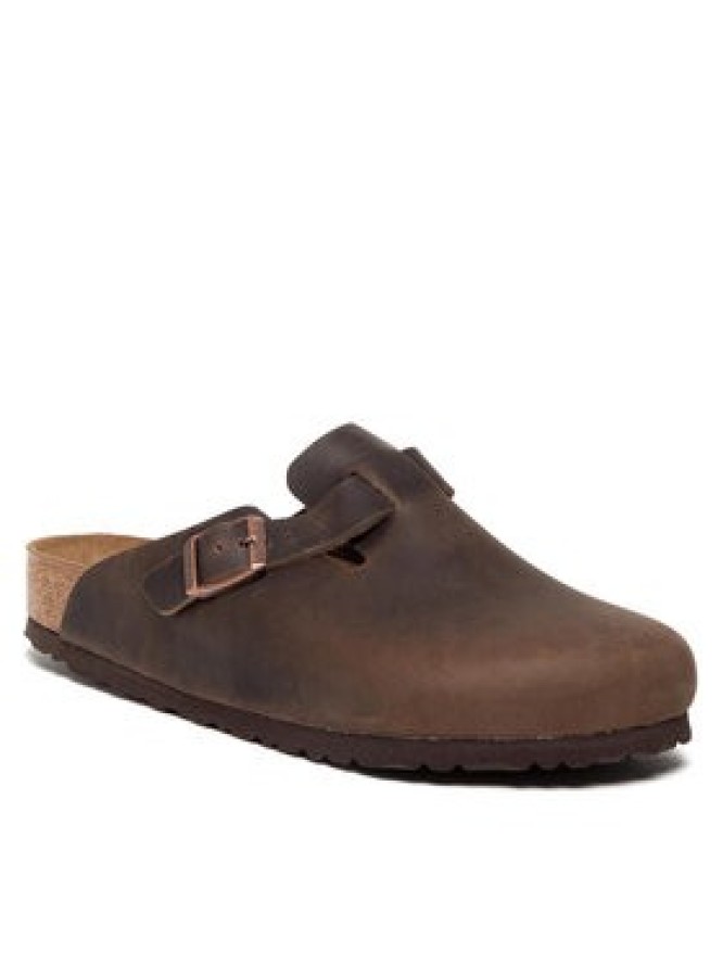 Birkenstock Klapki Boston Bs 860131 Brązowy