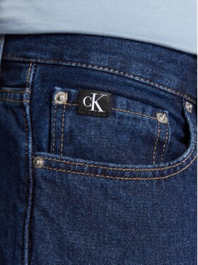 Calvin Klein Jeans Jeansy J30J322424 Niebieski Regular Fit