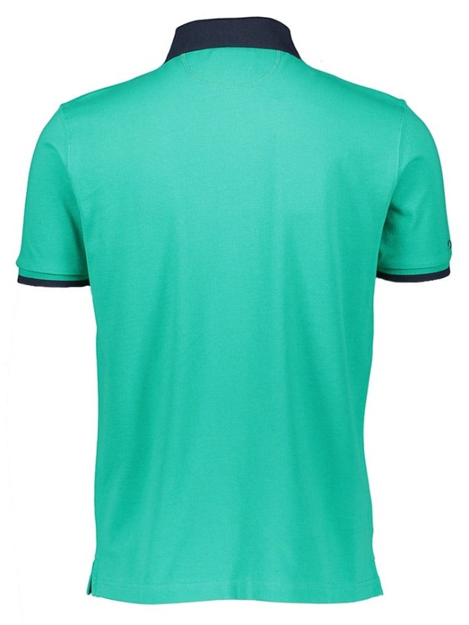 La Martina Koszulka polo w kolorze turkusowym rozmiar: S