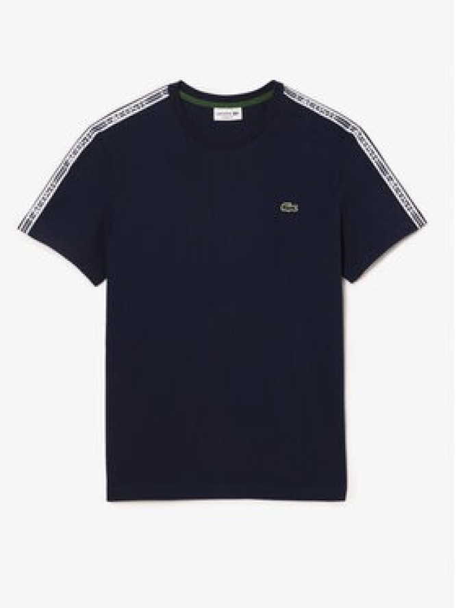 Lacoste T-Shirt TH5071 Granatowy Regular Fit