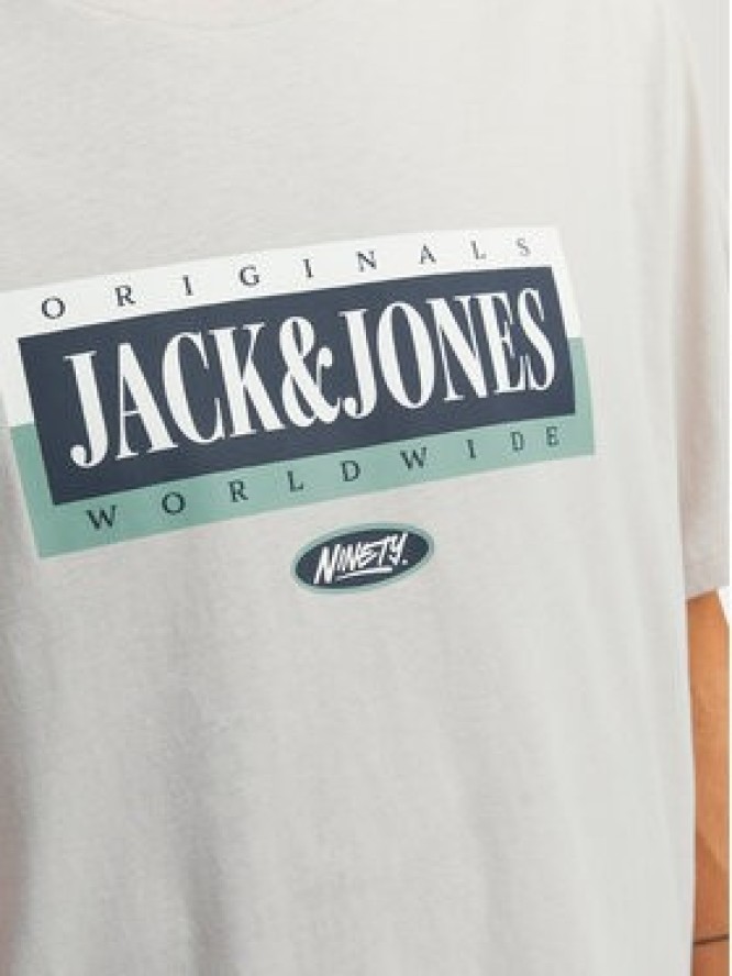 Jack&Jones T-Shirt Cobin 12250411 Szary Standard Fit