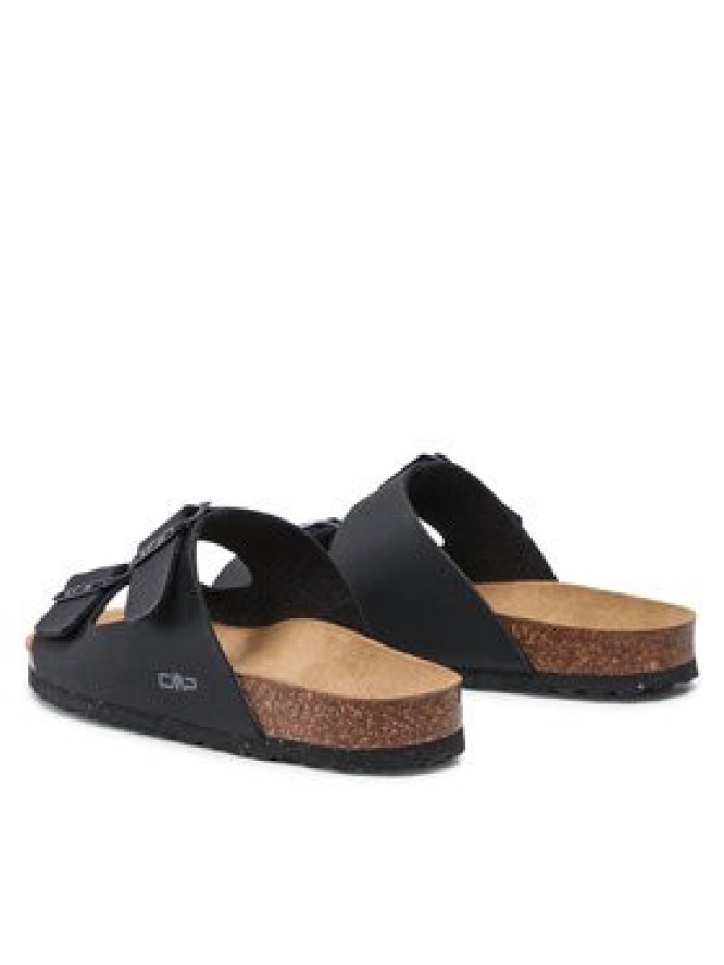 CMP Klapki Eco Thalitha Slipper 3Q91017 Czarny