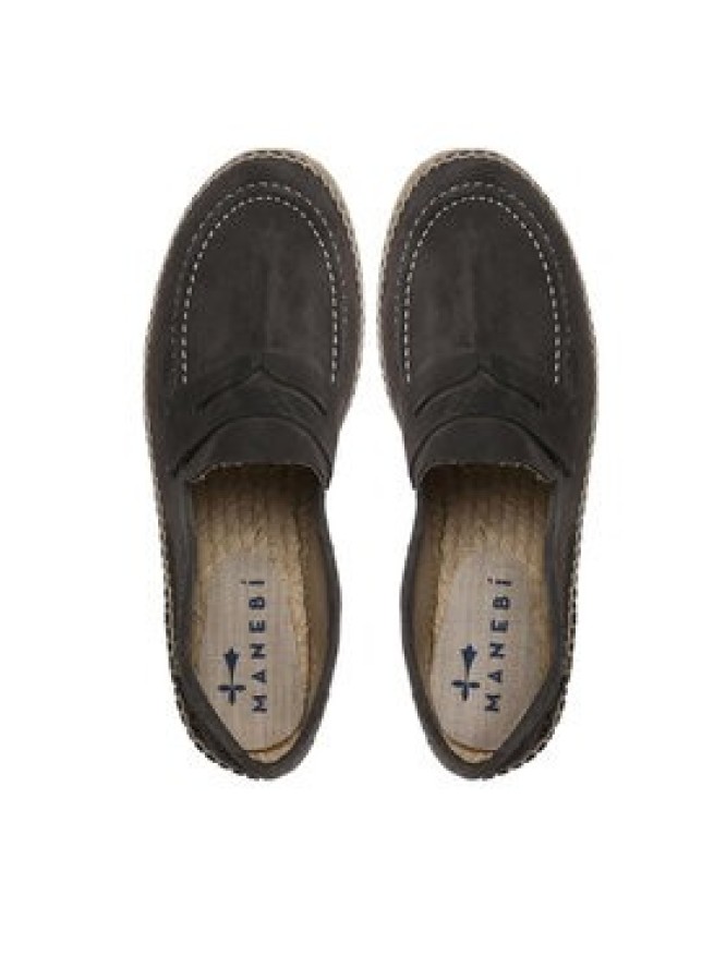 Manebi Espadryle Loafers Espadrilles W 1.0 L0 Szary