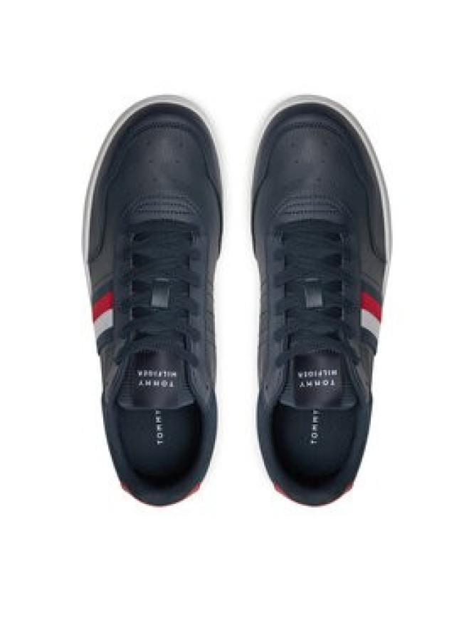 Tommy Hilfiger Sneakersy Th Basket Core Lite FM0FM05116 Granatowy