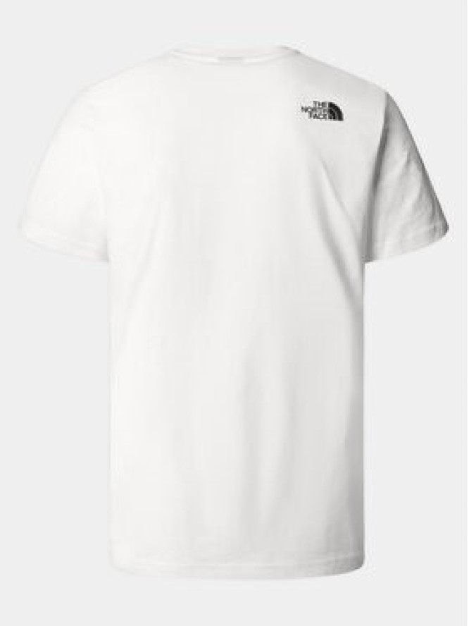 The North Face T-Shirt Never Stop NF0A87NS Biały Regular Fit