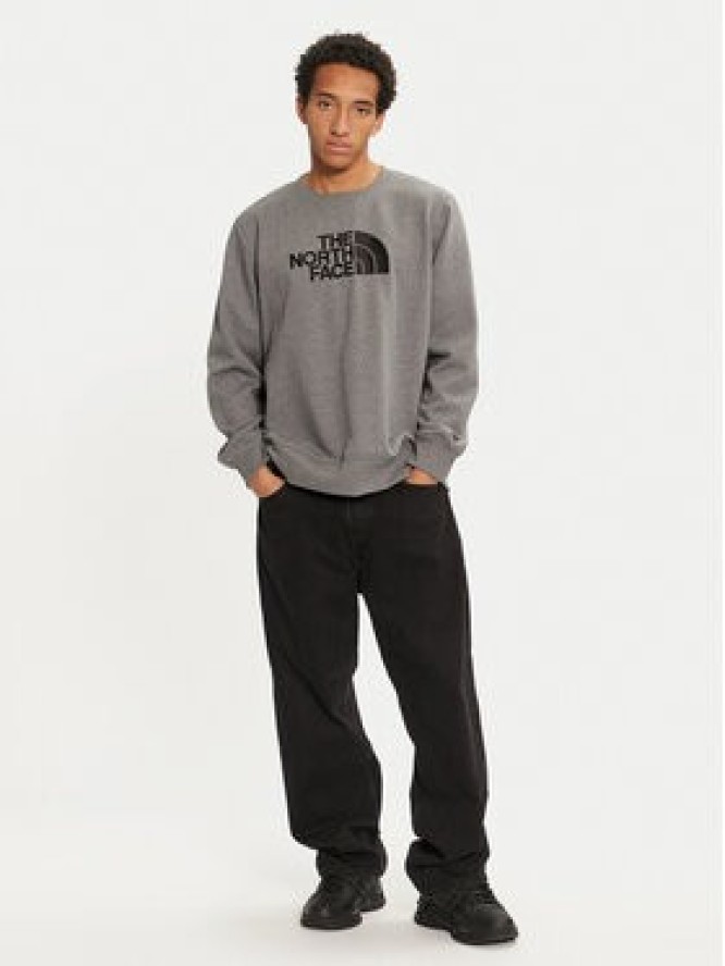 The North Face Bluza Drew Peak NF0A89EK Szary Regular Fit