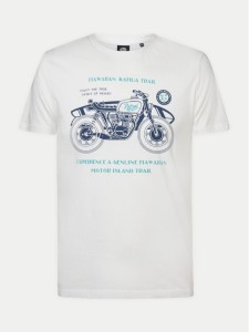 Petrol Industries T-Shirt M-1040-TSR707 Biały Regular Fit