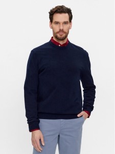 United Colors Of Benetton Sweter 1002U1G34 Granatowy Regular Fit