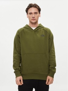 The North Face Bluza Redbox NF0A2ZWU Zielony Regular Fit