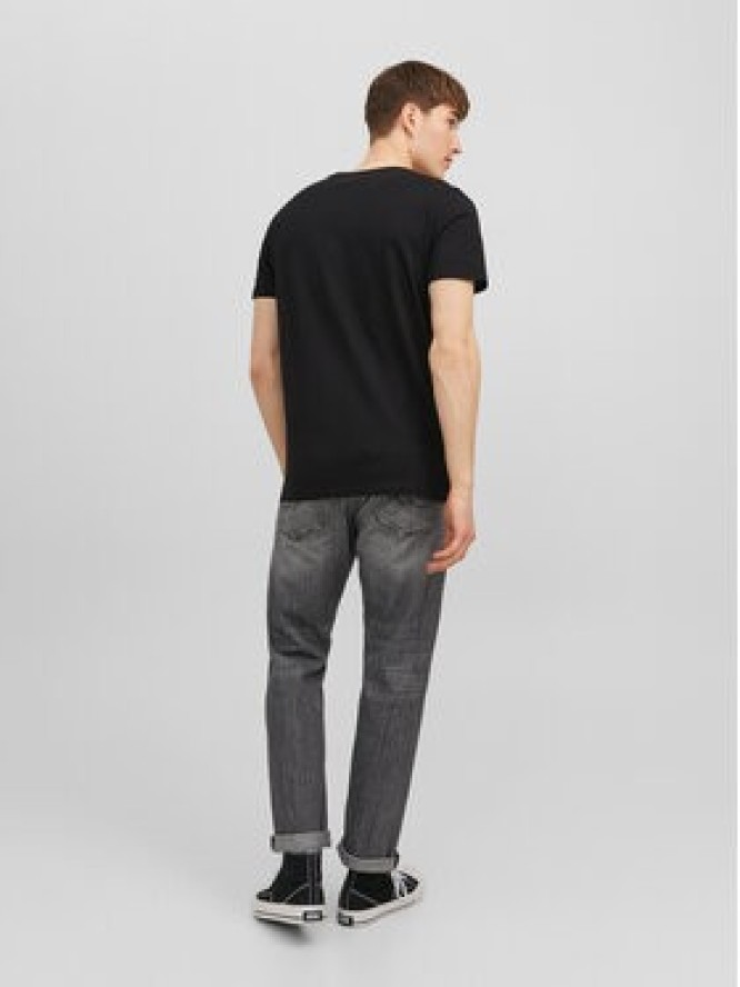 Jack&Jones T-Shirt Corp 12151955 Czarny Standard Fit