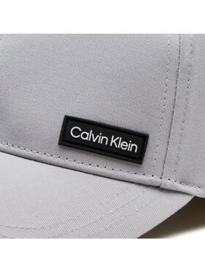 Calvin Klein Czapka z daszkiem Essential Patch Bb Cap K50K510487 Szary