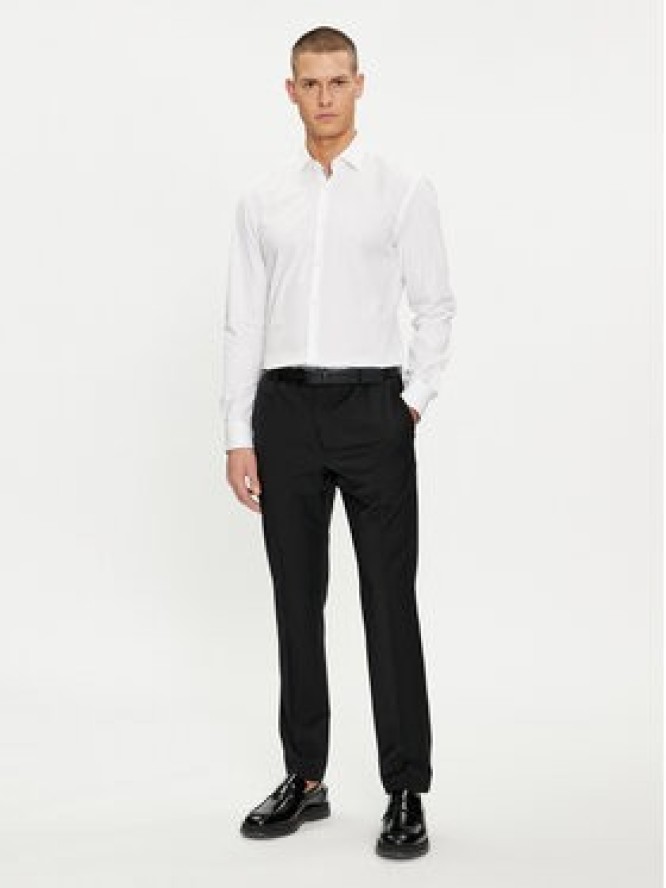 Hugo Koszula Koey 50513889 Biały Slim Fit