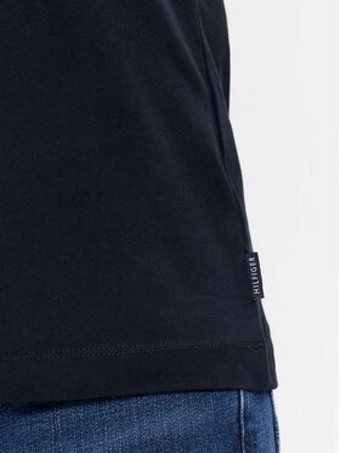 Tommy Hilfiger T-Shirt Arch Varsity MW0MW33689 Granatowy Regular Fit