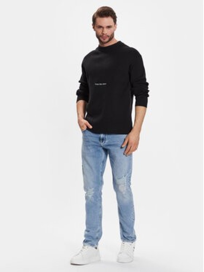 Calvin Klein Jeans Sweter J30J322859 Czarny Regular Fit