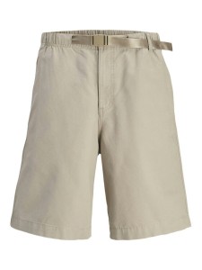 Jack&Jones Szorty materiałowe Towen 12273685 Beżowy Baggy Fit