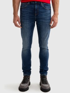 Jeansy męskie granatowe Deric High Waist 526