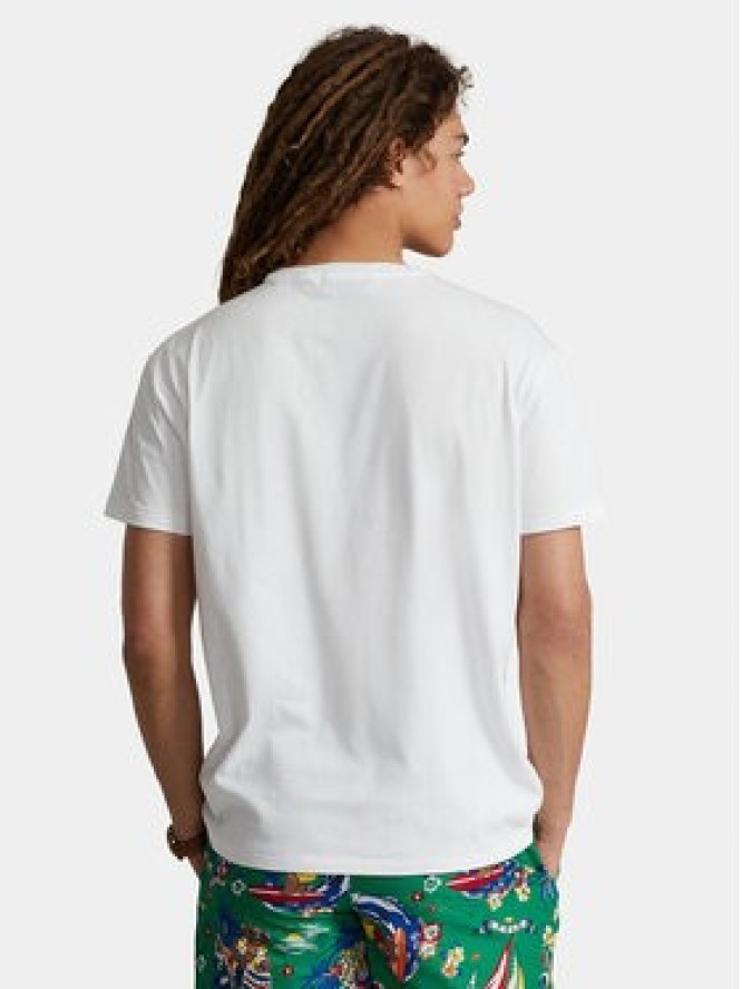 Polo Ralph Lauren T-Shirt 710854497032 Biały Regular Fit