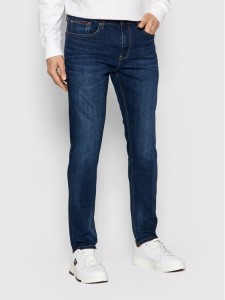 Tommy Jeans Jeansy Austin DM0DM09552 Niebieski Slim Tapered Fit