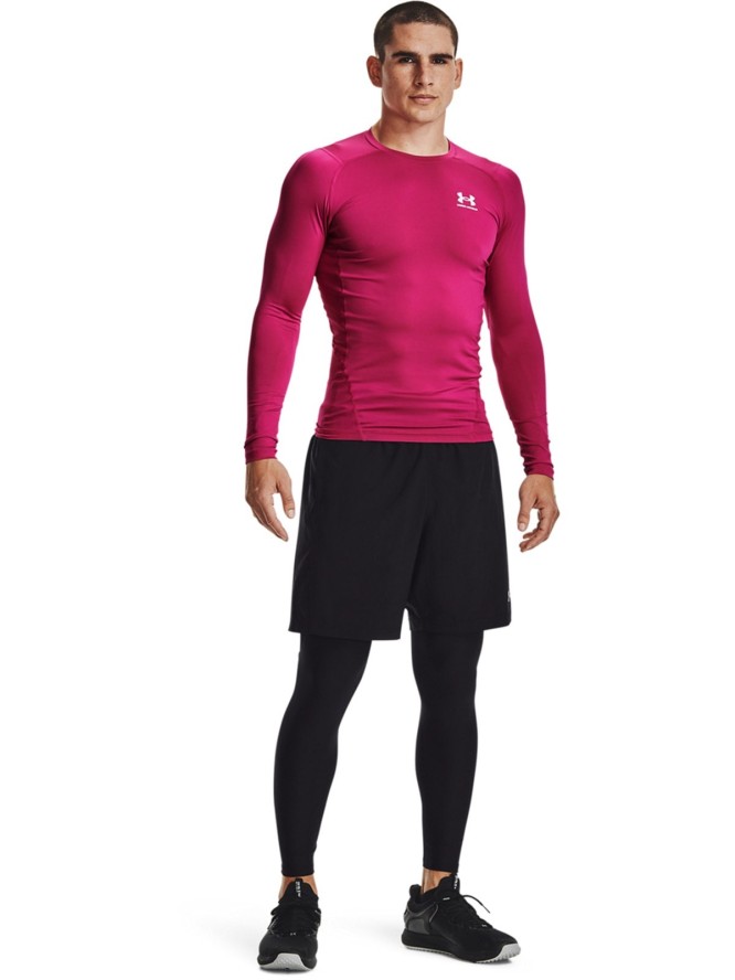 Legginsy treningowe męskie Under Armour UA Hg Armour Leggings - czarne