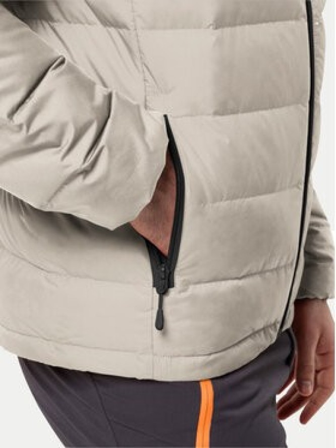 Jack Wolfskin Kurtka puchowa Ather Down 1207671 Szary Regular Fit