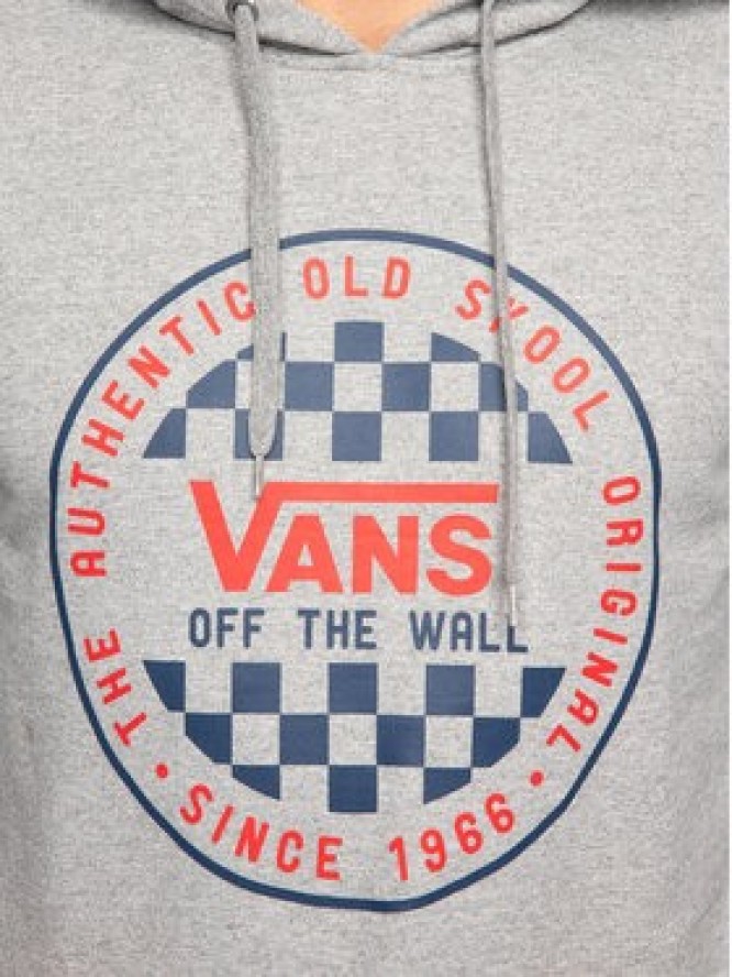 Vans Bluza Checker VN0A49TK02F1 Szary Regular Fit