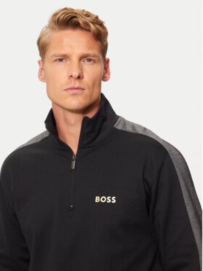 Boss Bluza 50527551 Czarny Regular Fit