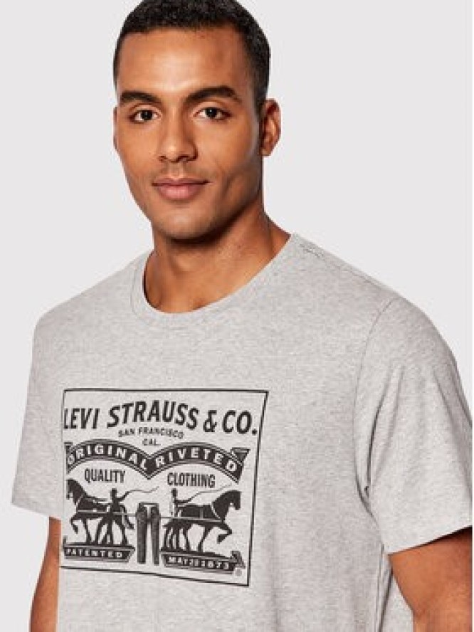 Levi's® T-Shirt 2-Horse Graphic 22495-0047 Szary Regular Fit