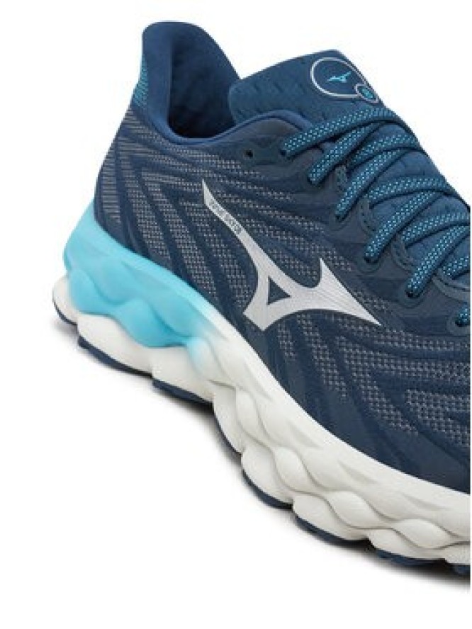 Mizuno Buty do biegania Wave Sky 8 J1GC2402 Niebieski