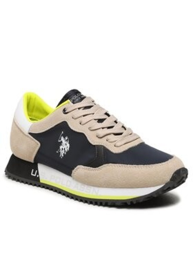 U.S. Polo Assn. Sneakersy Cleef CLEEF001A Niebieski