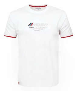 Koszulka Męska (T-Shirt) - PAKO JEANS - z Nadrukiem, Biała