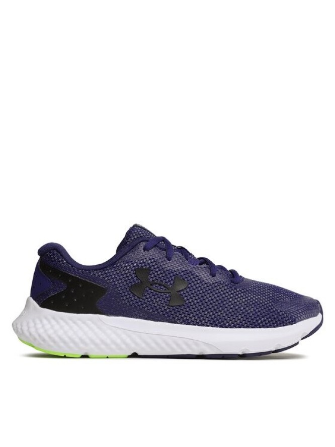 Under Armour Buty do biegania UA Charged Rogue 3 Knit 3026140-500 Granatowy