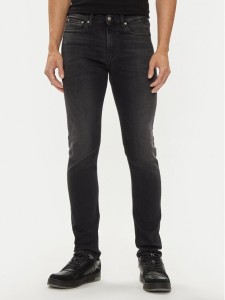 Calvin Klein Jeans Jeansy J30J325743 Czarny Skinny Fit