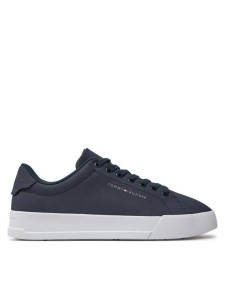 Tommy Hilfiger Sneakersy Th Court X Ventile 1D2 FM0FM05114 Granatowy