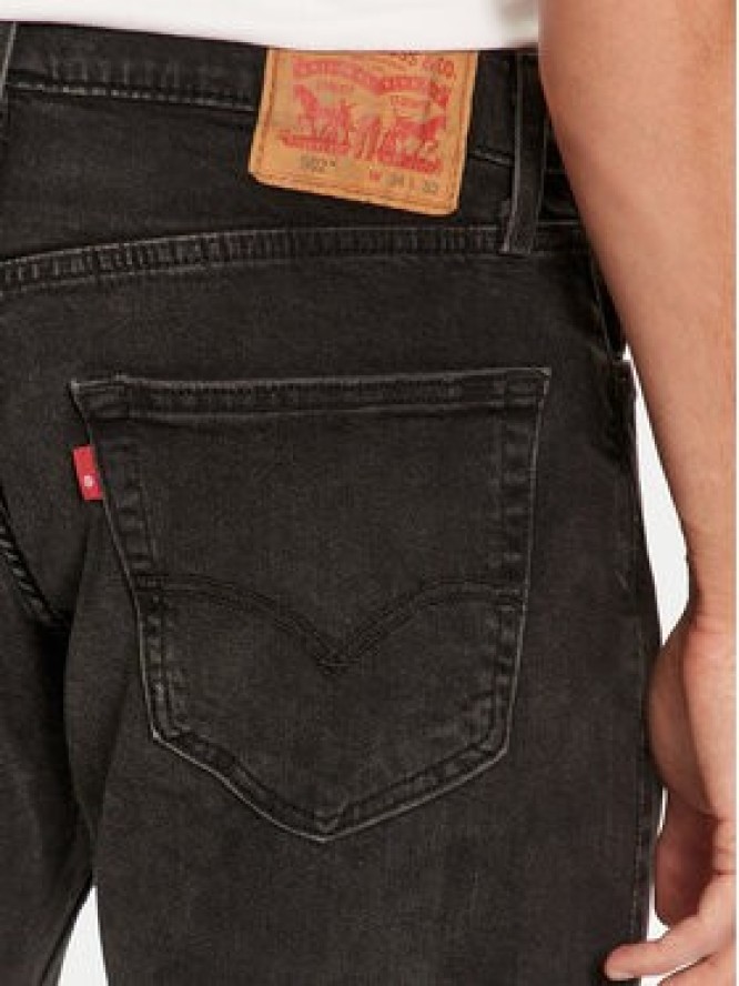 Levi's® Jeansy 502™ 29507-1437 Czarny Taper Fit