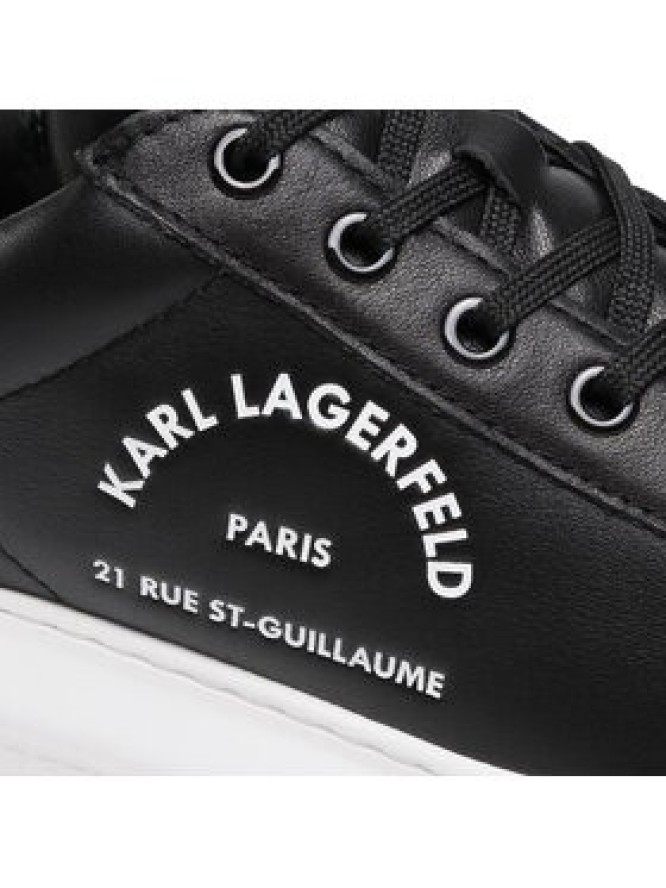 KARL LAGERFELD Sneakersy KL52538 Czarny