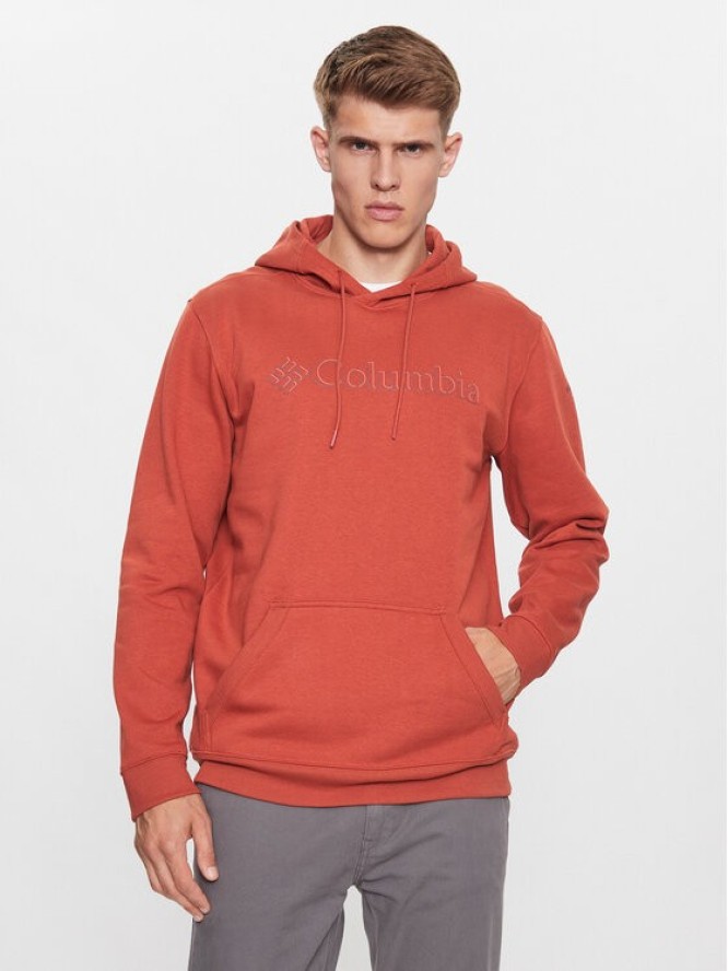 Columbia Bluza CSC Basic Logo™ II Hoodie Pomarańczowy Regular Fit