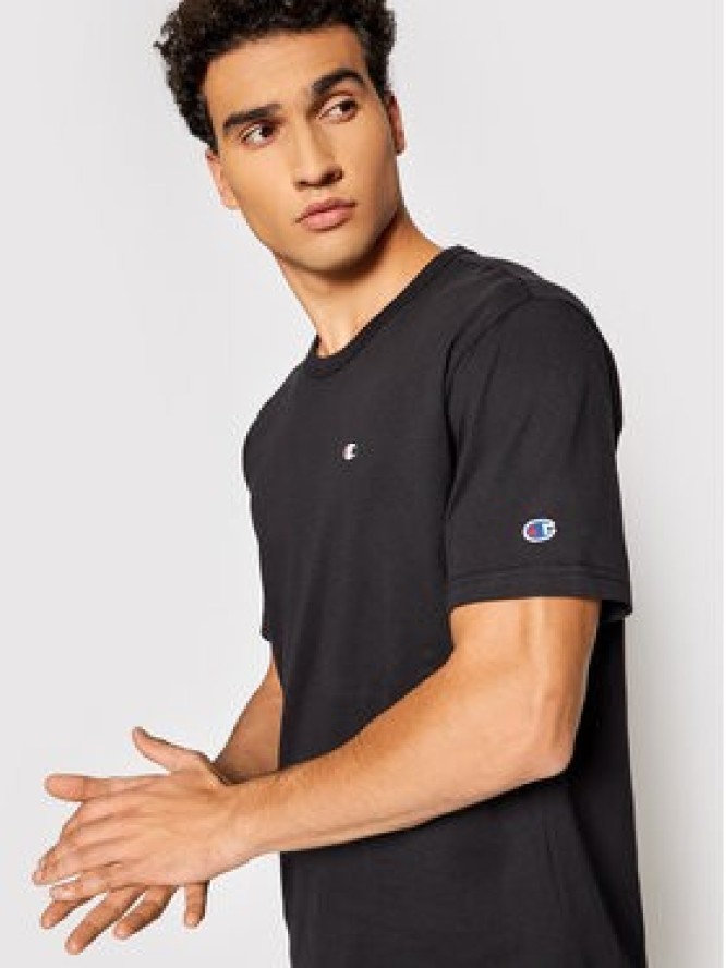 Champion T-Shirt 216545 Czarny Regular Fit