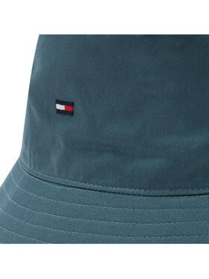 Tommy Hilfiger Kapelusz Essential Flag Bucket AM0AM09481 Zielony