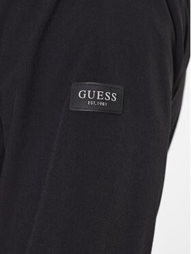 Guess Kurtka bomber M3YL04 WFGG2 Czarny Regular Fit