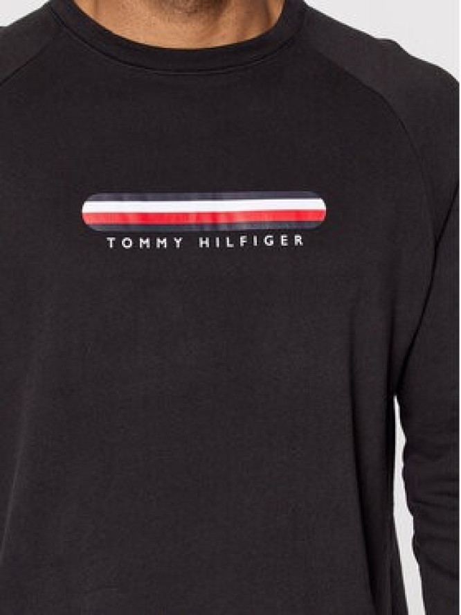 Tommy Hilfiger Bluza Track UM0UM02363 Czarny Regular Fit