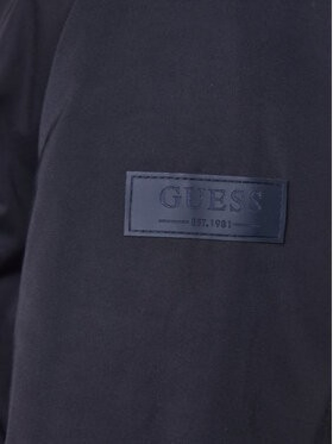 Guess Płaszcz M1YL58 WDMY0 Granatowy Regular Fit