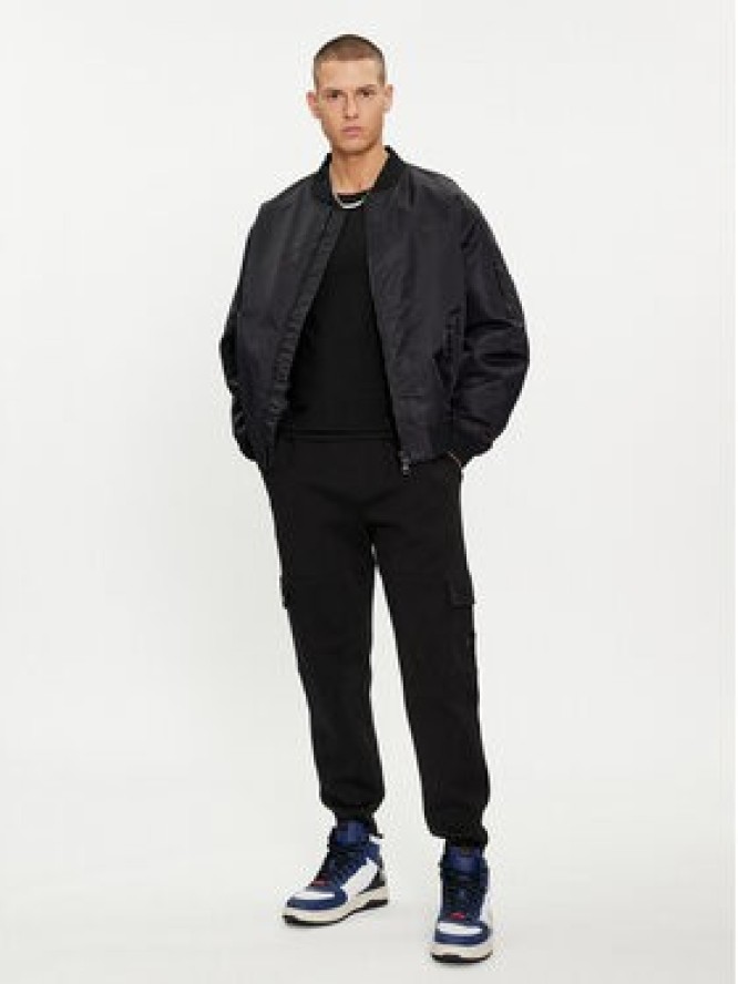 Hugo Kurtka bomber Byler2341 50493096 Czarny Oversize