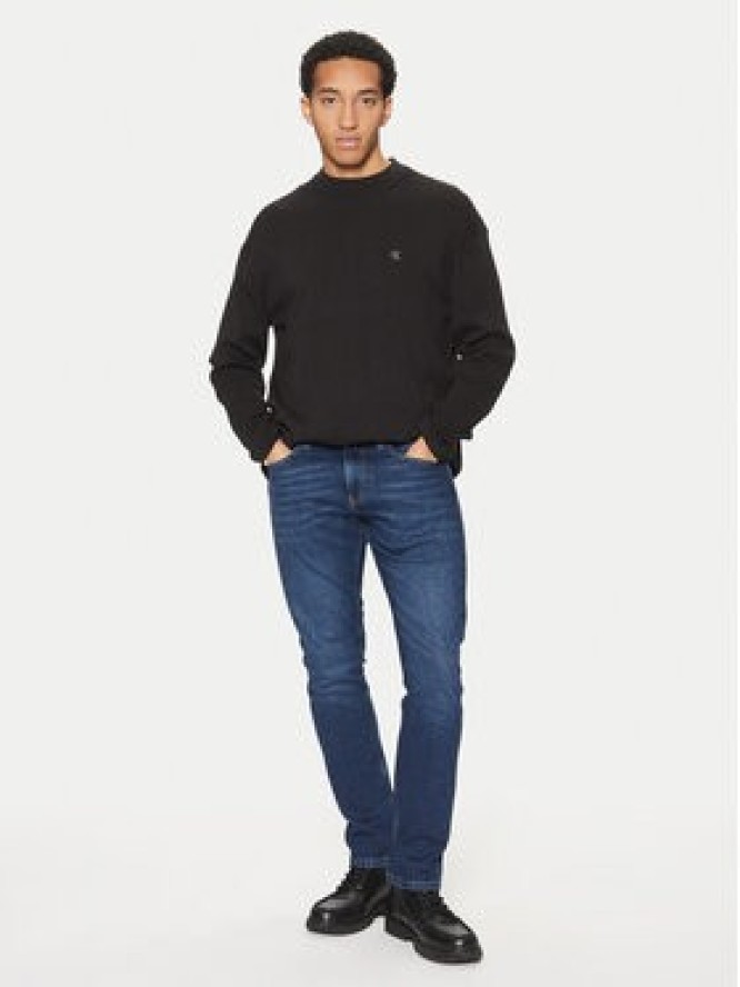 Calvin Klein Jeans Sweter J30J326741 Czarny Regular Fit