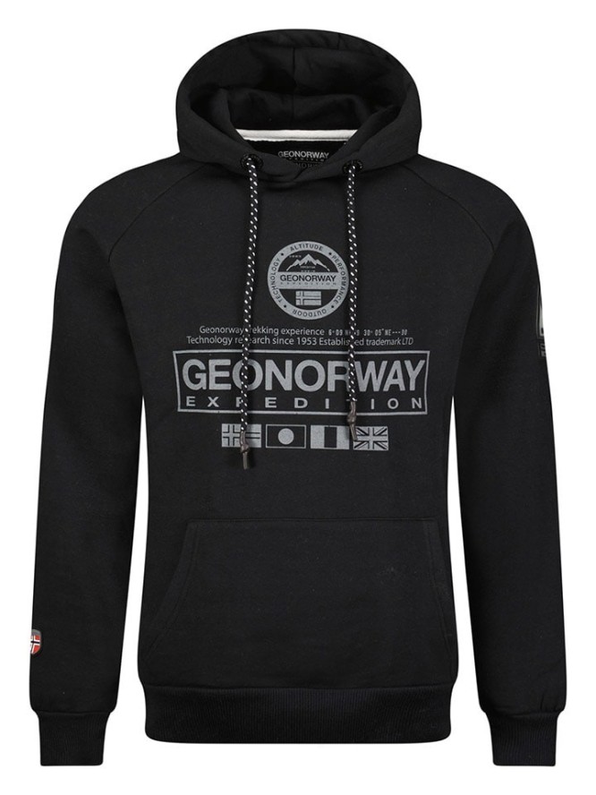 Geographical Norway Bluza "Gozalo" w kolorze czarnym rozmiar: XXL