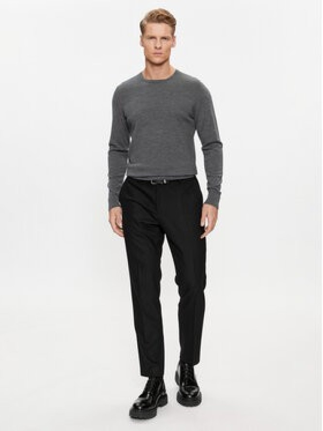 Calvin Klein Sweter Superior K10K109474 Szary Regular Fit