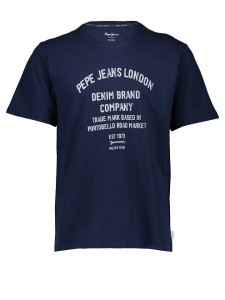 Pepe Jeans Koszulka "Curtis" w kolorze granatowym rozmiar: XL