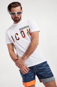 T-shirt męski DSQUARED2